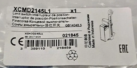 

Brand new original XCMD2145L1 XCMD21F0L1 XCMD21F2L1 XCMD2106L1 XCMD2108L1 XCMD2115L1 Limit Switch Fast delivery