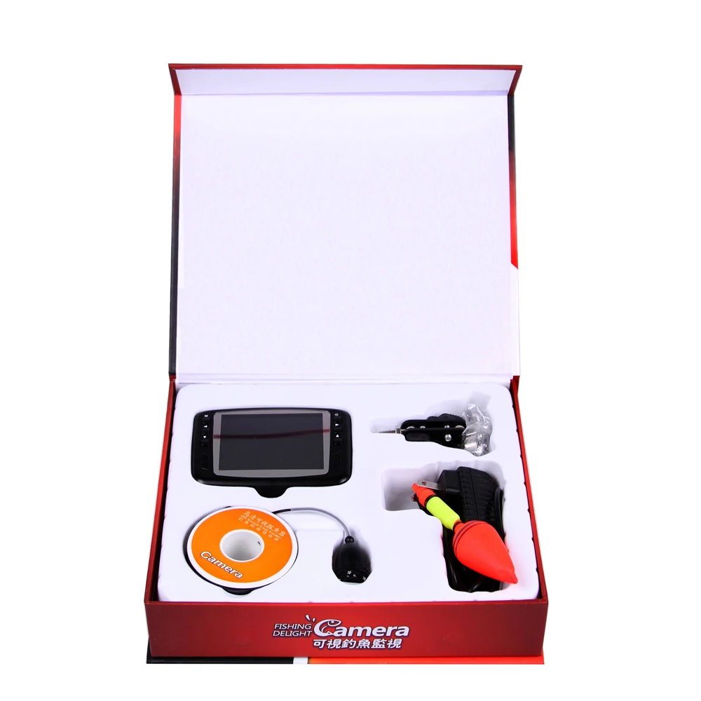 15/30M Cable Fishing Camera 130° View Angle Underwater Camera for Surveillance Color Screen Take Photo and DVR Video