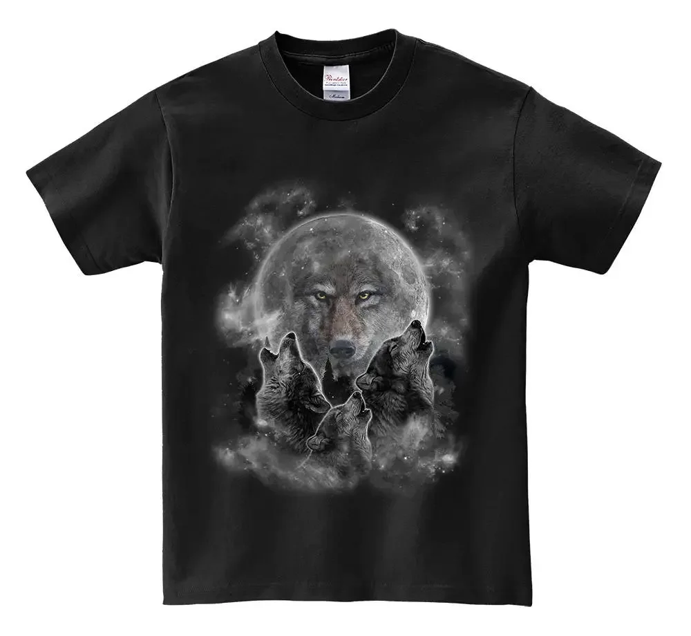 Grey Wolf Hunting Ground Icy Moon Forest Galaxy Short