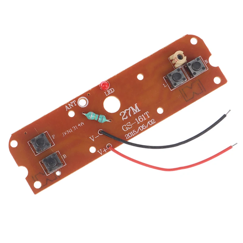 1 zestaw wysokiej jakości 4CH zdalne sterowanie RC 27MHz obwodu nadajnik PCB + tablica odbiorcza do części do zabawek sterowania pilot samochodowy RC