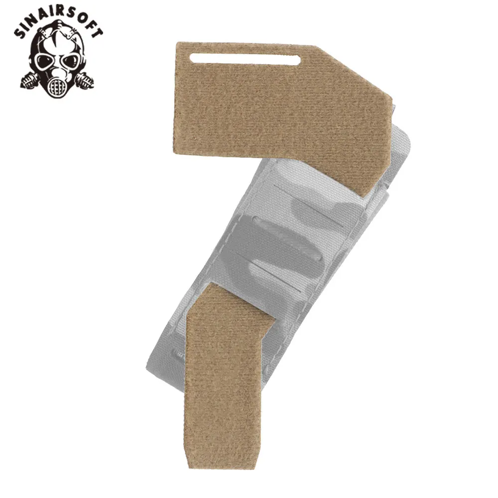 SINAIRSOFT Left Right MOLLE Magic Fastener Strap Mag Pouch Diagonal Belt Accessories Hunting Plate Carrier Airsoft Traing Gear