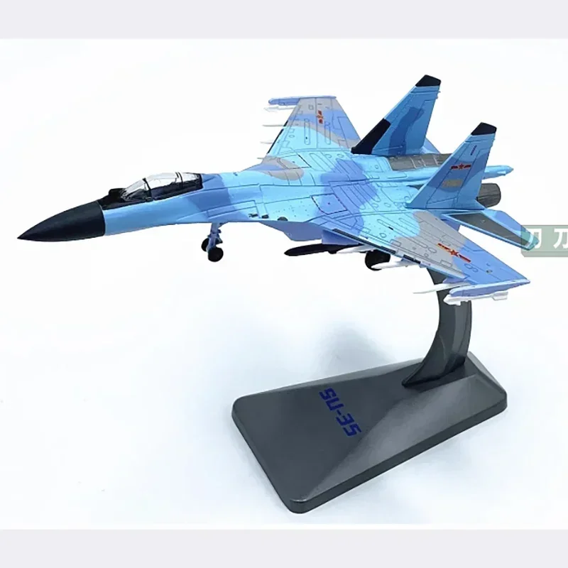 Diecast 1:144 Scale Russian SU35 super fighter Alloy Finished Simulation Model Static Decoration Souvenir Gifts For Adult Boy