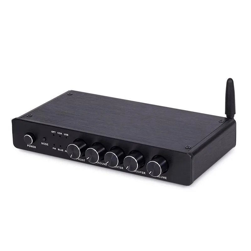 5.1 channel pre-effect device AC3 fiber Bluetooth digital U disk lossless playback audio decoder DT03