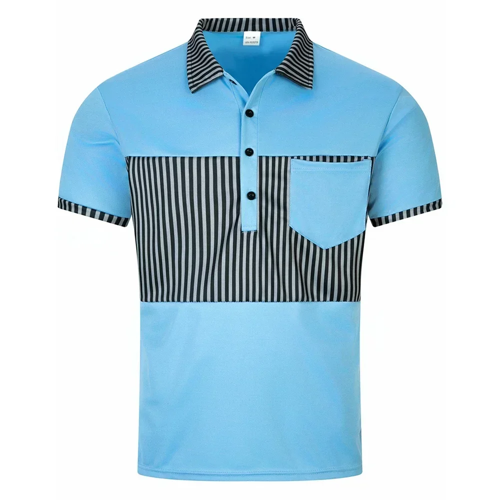 

Daily Casual Style Men's Summer Shirt Brand New Men's Shirt Holiday Outfit Fashionable Men s Top Turn-down Collar Shirt