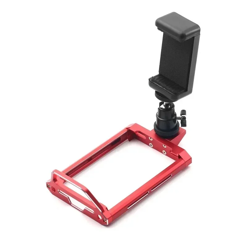 Metal Transmitter Protector Frame and Phone Holder YA-0711BK For Flysky Noble NB4 / NB4 Pro / NB4+ Remote Control