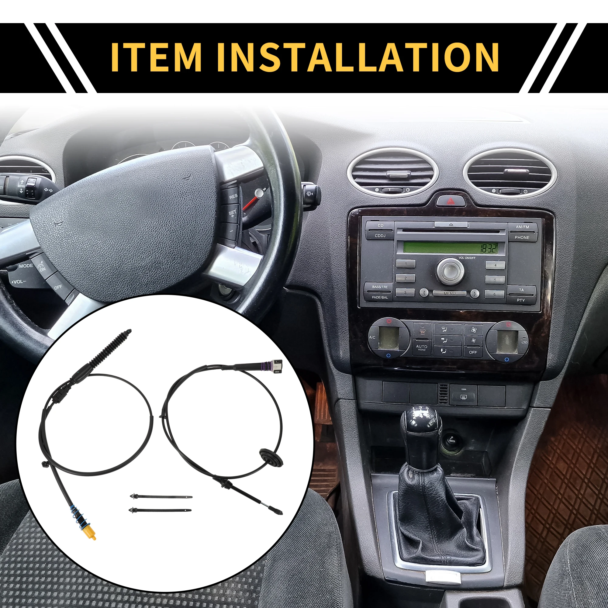 

UXCELL Трос переключения передач автоматической коробки передач для Chevrolet Silverado 1500 1999-2007 гг.