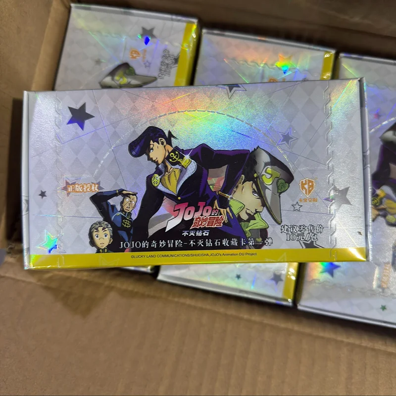 original-jojo's-bizarre-adventure-card-the-indestructible-diamond-series-anime-character-collection-cards-whole-box-toys-gifts