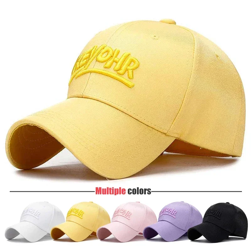 New Fashion Baseball Cap Outdoor Sport Casual Cotton Snapback Hats For Men Women 3D Embroidery Bright Silver Material Design