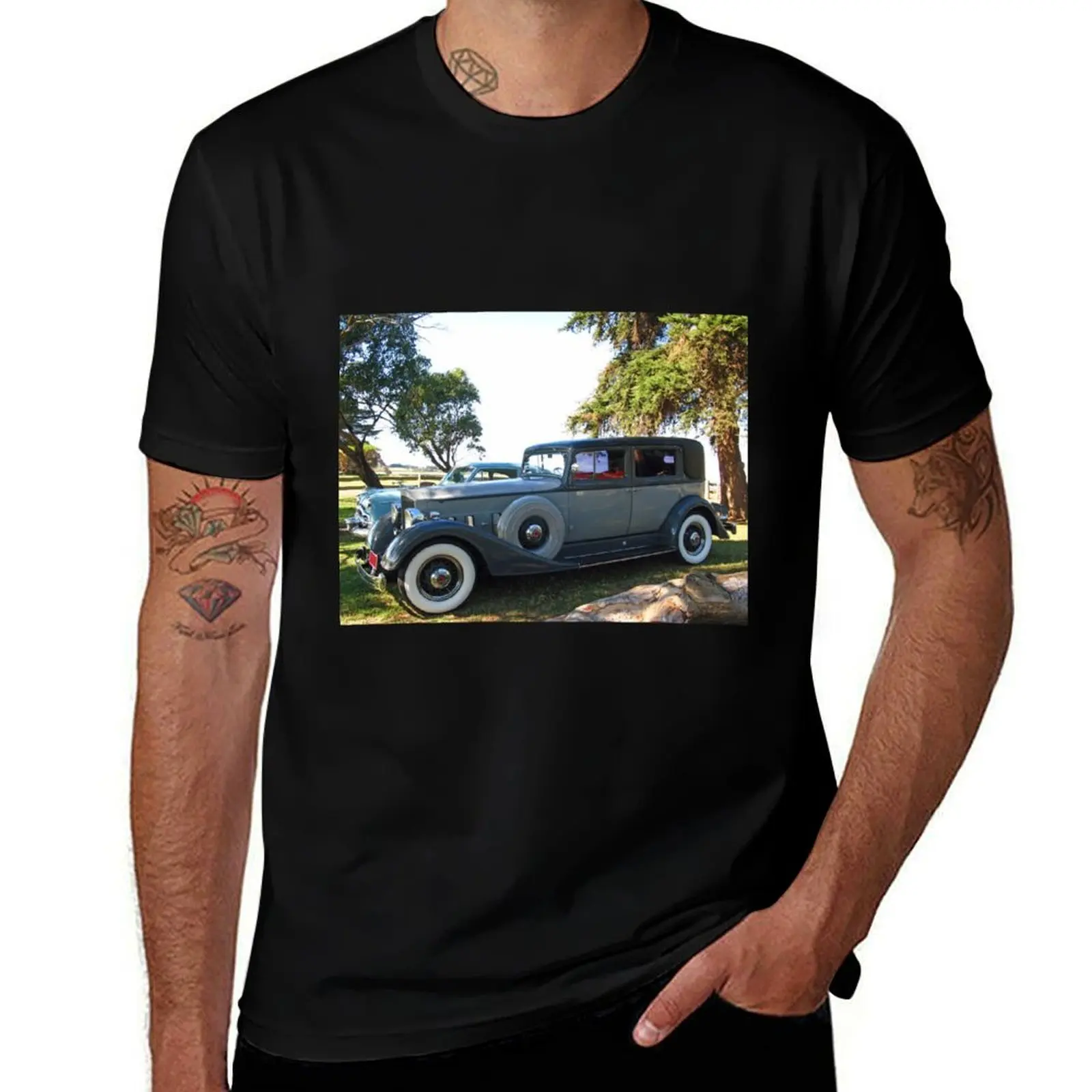 

1934 Packard 'Super 8' Formal T-Shirt t shirt men 100% cotton luxury brand graphic t shirts for man man t shirt designer T-Shirt