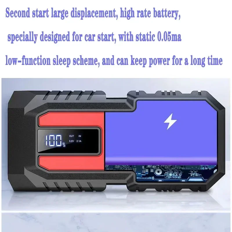 3200A Jump Starter Power Bank caricabatterie portatile dispositivo di avviamento per 8.0L/6.0L batteria di emergenza per auto Jump Starter spedizione gratuita