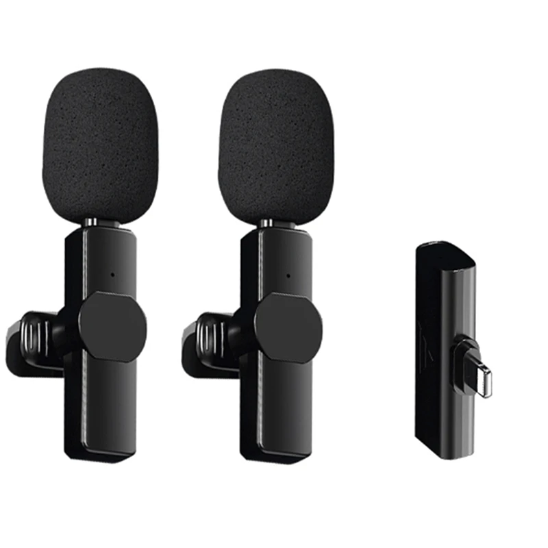Super Battery Life Microphone For Iphone Ipad Android Live Recording Interview B