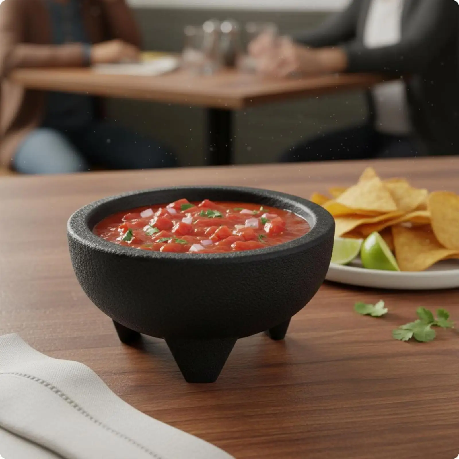 Durable Synthetic Salad Bowl Polypropylene Small Sauce Bowl Restaurant Tableware for Salsa Serving