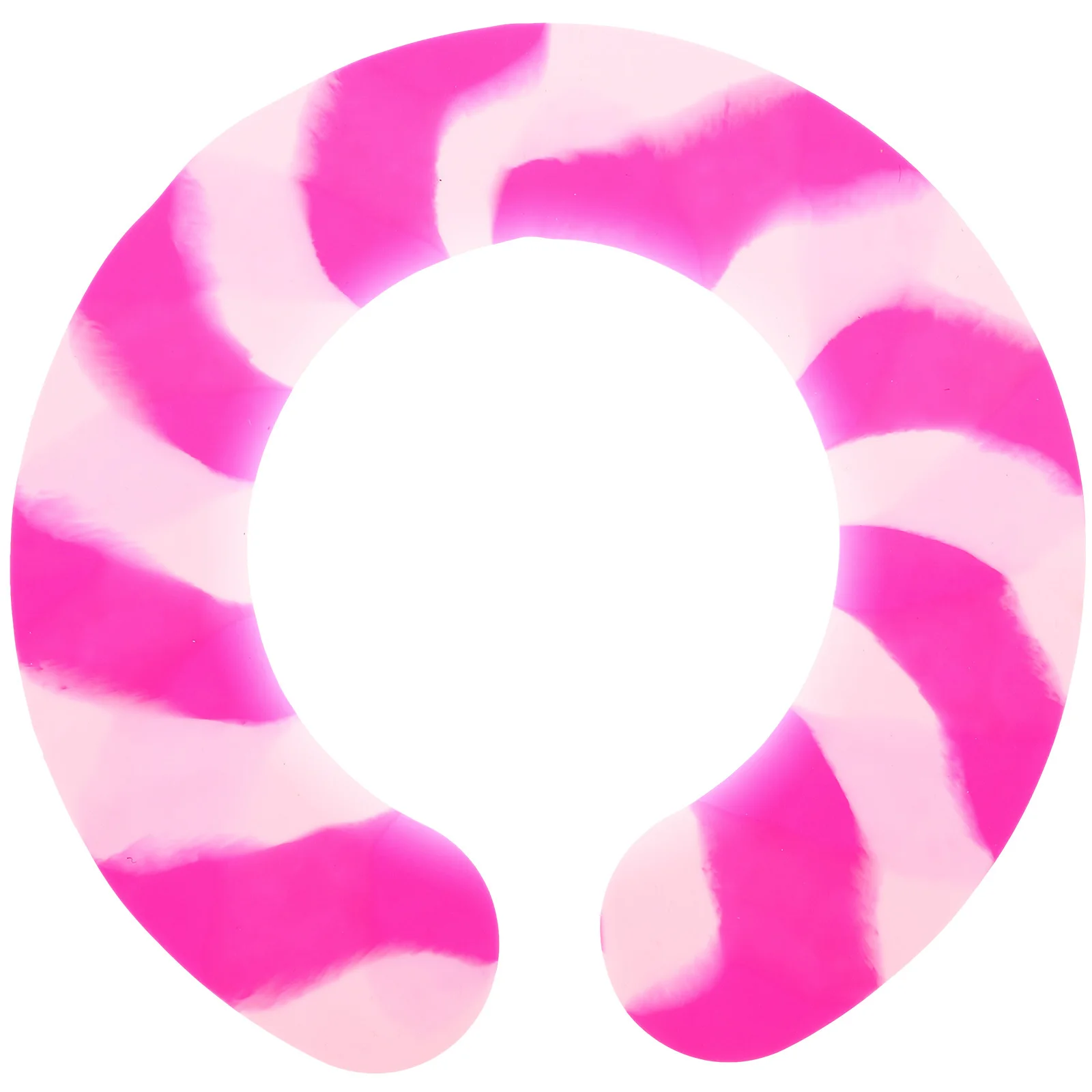 

Силиконовая накидка для парикмахерской, защита шеи, яркий цветной дизайн, гибкий моющийся барьер во время лечения краски