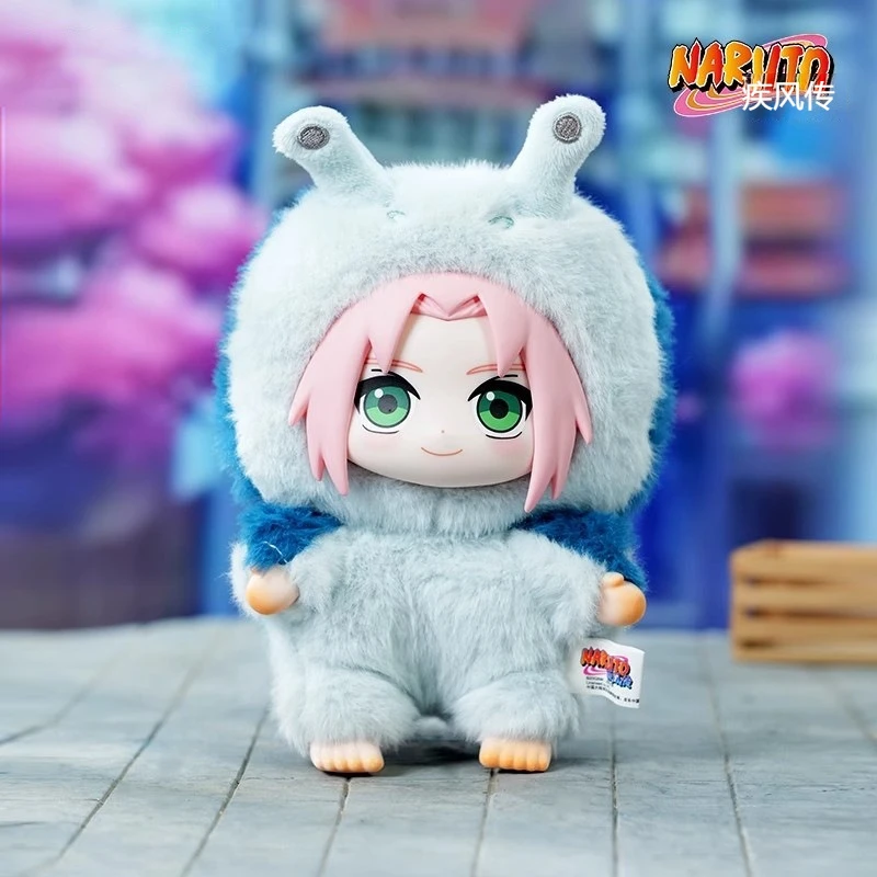 Nouveau EAKI Naruto boîte aveugle Shippuden série de fête Uzumaki en peluche Shippuden Original en peluche Figure ornement jouet Collection cadeau