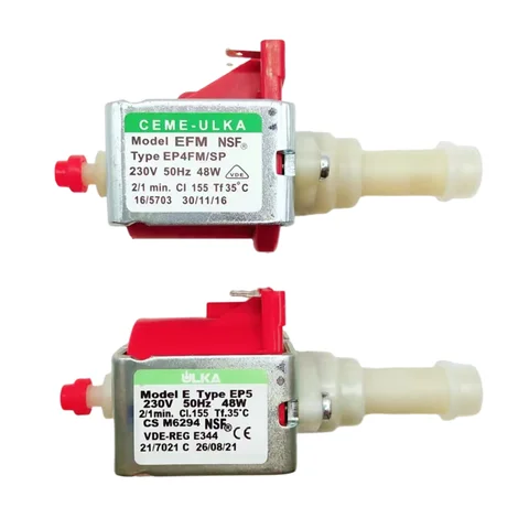 ULKA EP4 EP5 EP4FM AC120V 230V 41W 48W 솔레노이드 펌프 워터 펌프 커피 에스프레소 머신