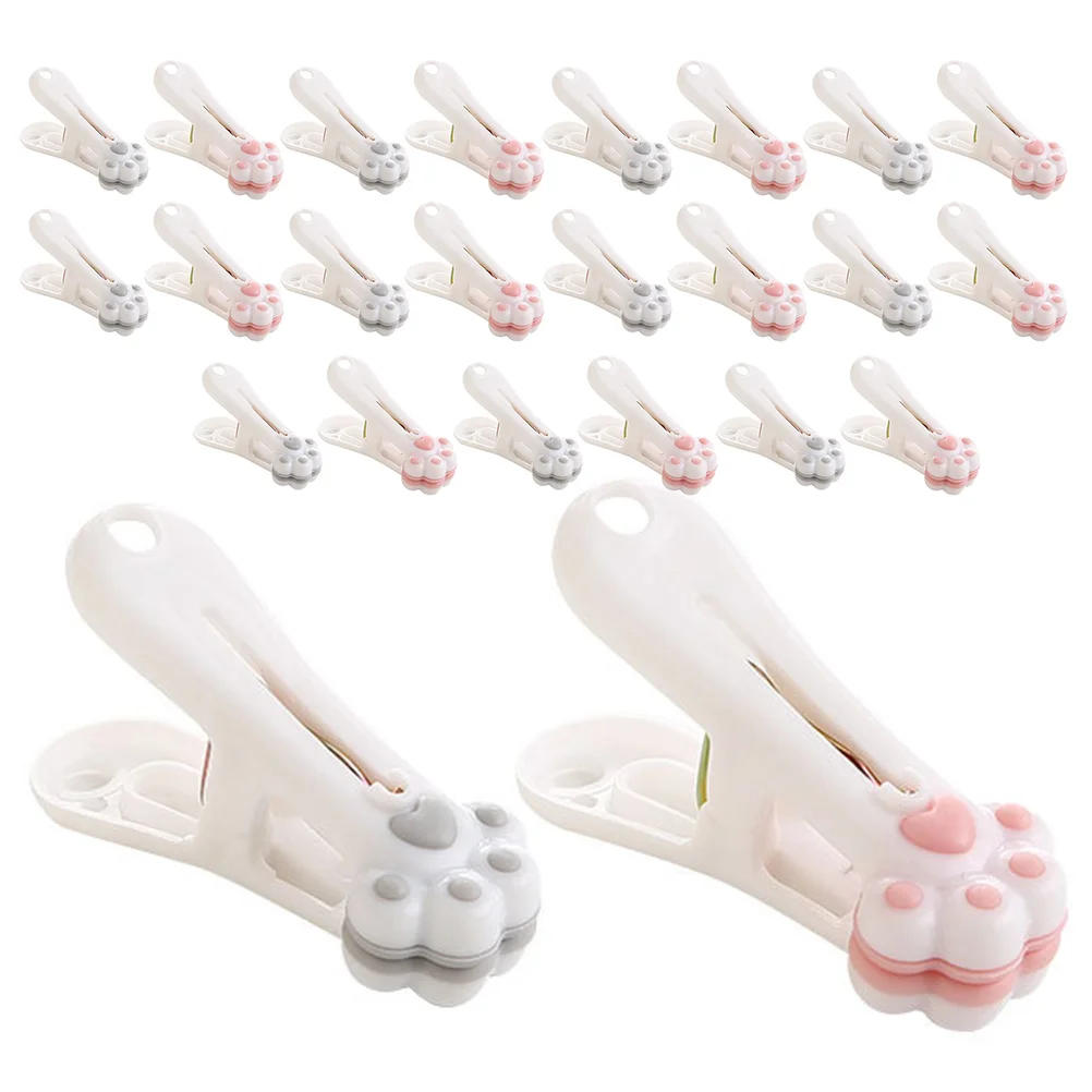 

24 Pcs Drying Clips Heavy Duty Clothespins Quilt Fixation Sheet Pegs Laundry Beach Towel Laundry Clothespins Clamps