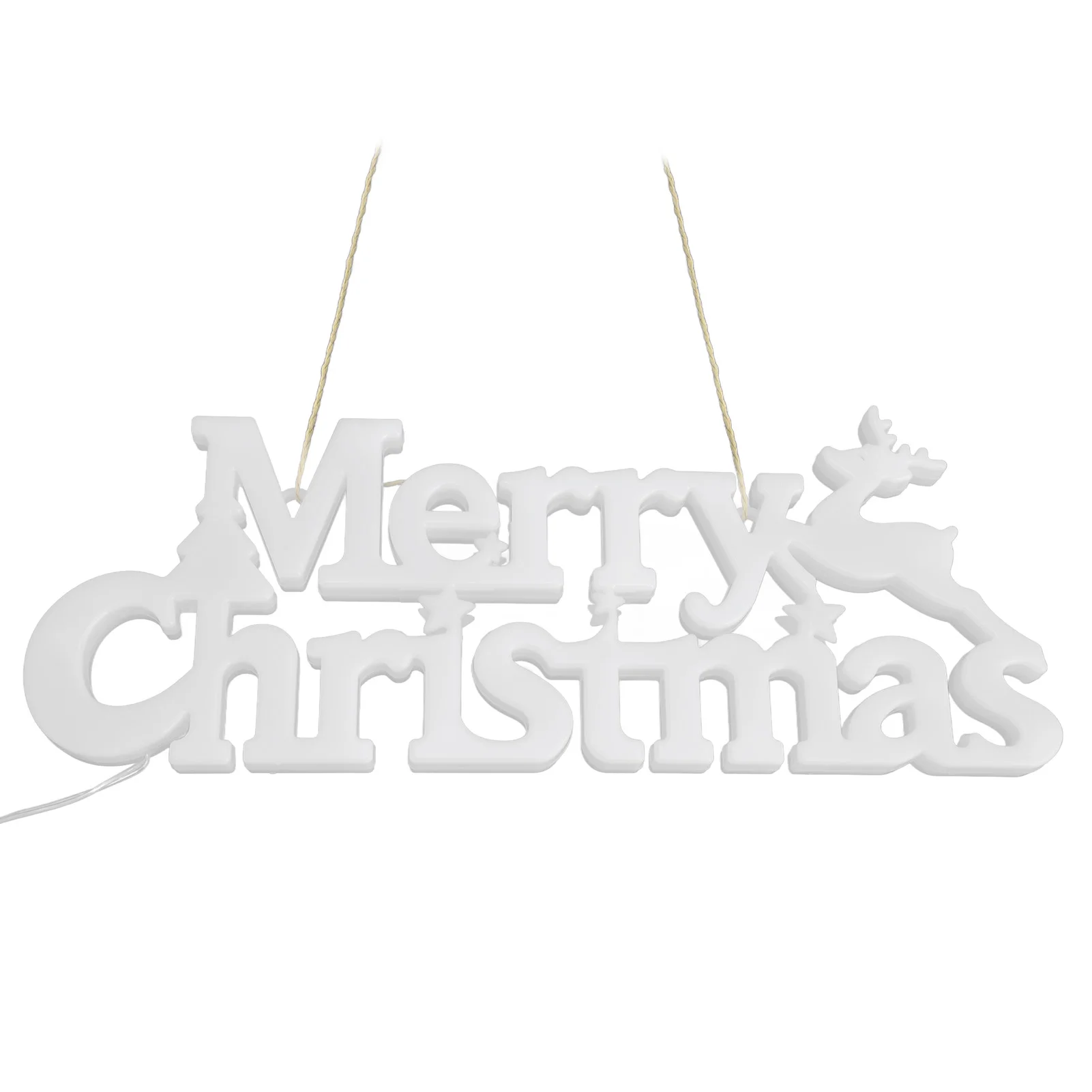 Рисунок 4 - Рождественские гирлянды с буквами