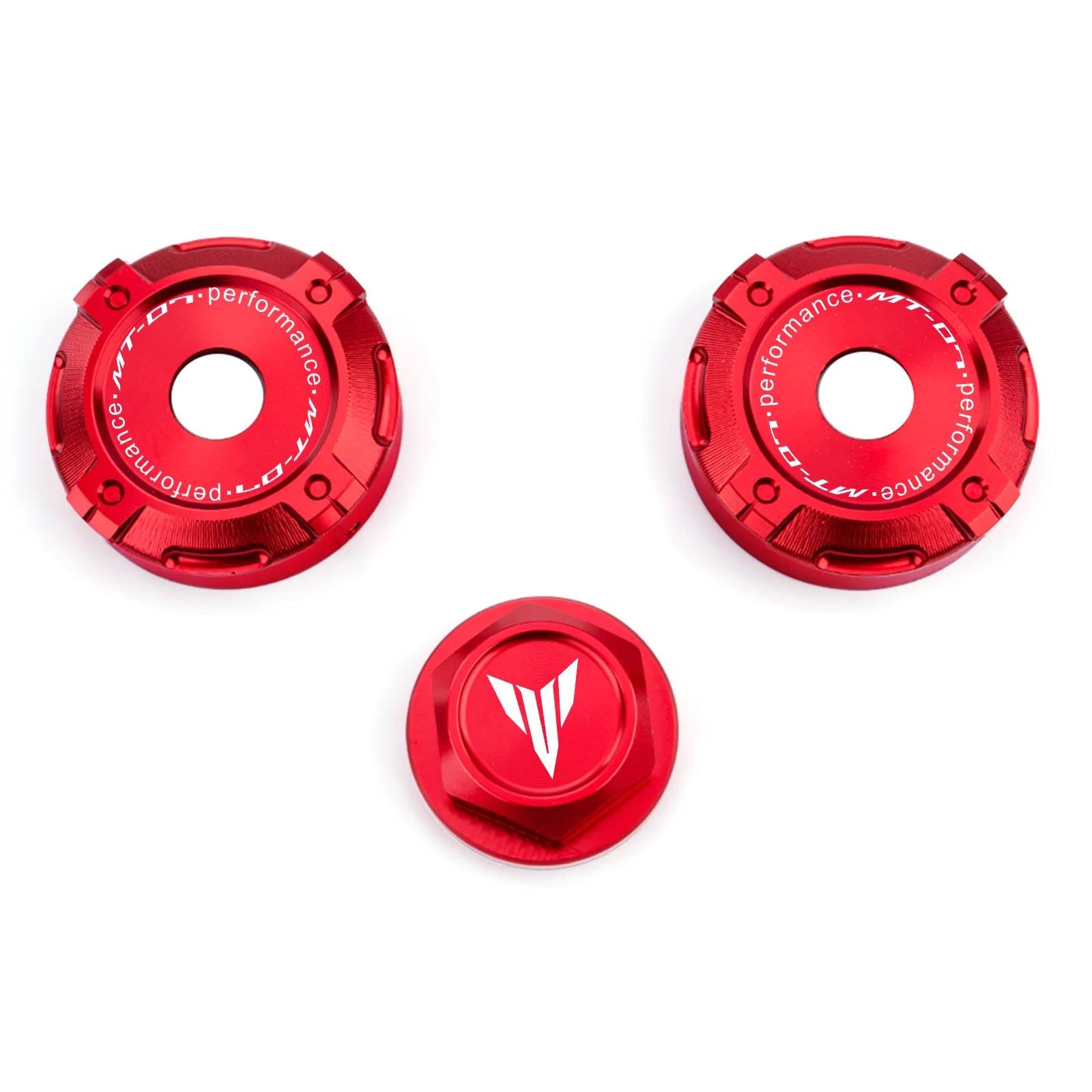 Misura Per Yamaha MT07 MT-07 FZ07 2025 2026 Accessori Moto Tappo Ammortizzatore Anteriore Colonna A Tre Stelle Trim Copertura Decorativa