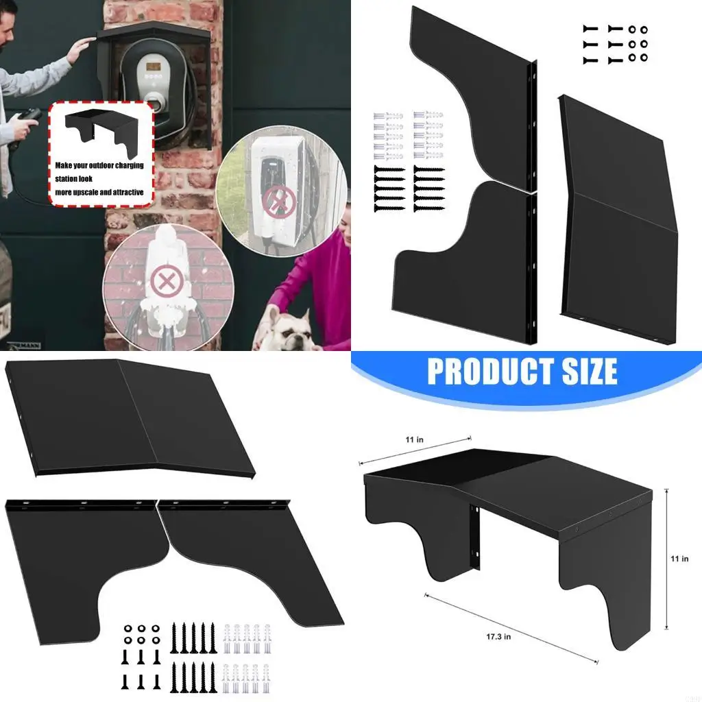 G99F EV EV Wall Monted Carging Station Shield con accessori a montaggio rapido