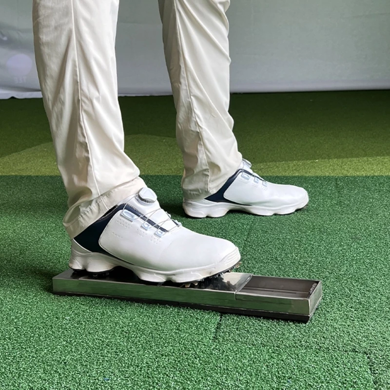 Golf Schaukel Haltungen Korrektur Trainer Golf Schaukel Bein Schwerkraft Pedale Beweglichen Schaukel Training Aids Pedale für