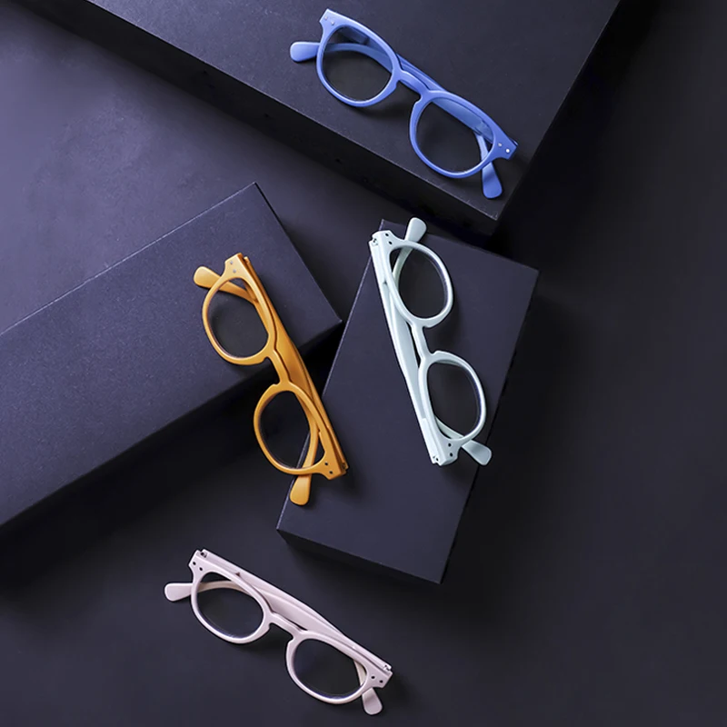 Sighttoo Damenmode Farbe Quadratische Lesebrille Leesbril Dames Qualität Federscharnier Leser Herrenbrille zum Lesen – Detail 2
