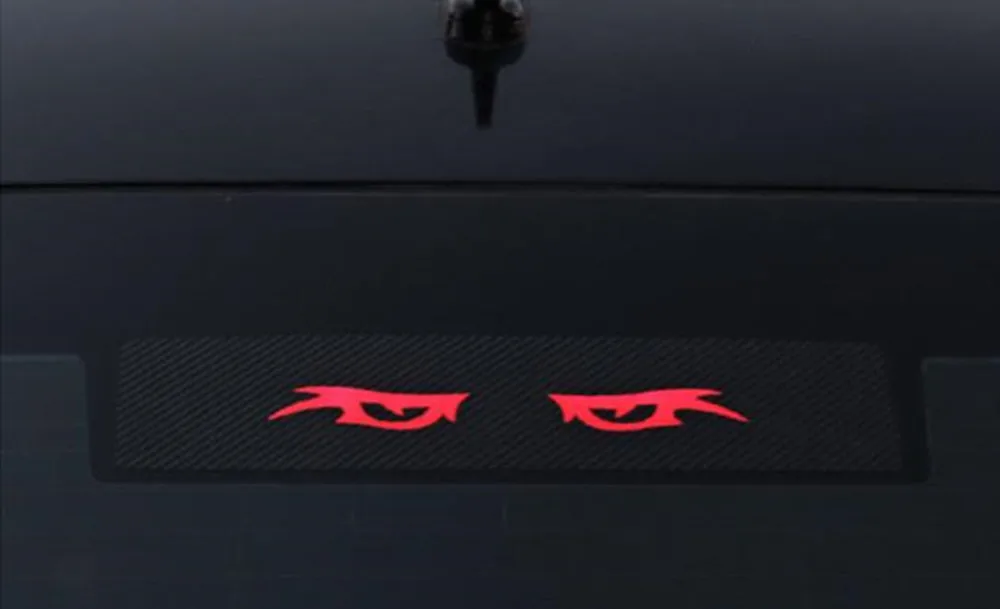 1Pc Brake Light Sticker For SKODA Superb 2016 2017 High Mount Stop Lamp Stickers Carbon Fiber Decoration Car Accessories