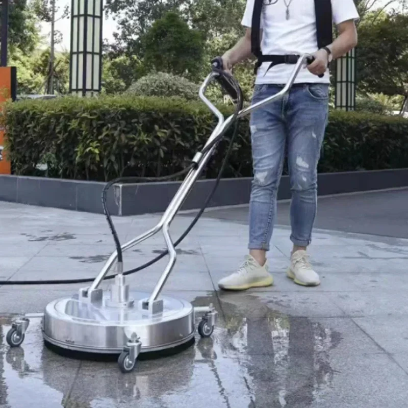 Cement Road Floor Scrubber New 20 Inch High Pressure Cleaner Stainless Steel Flat Surface Cleaner/ Industrial Pressure Cleaners