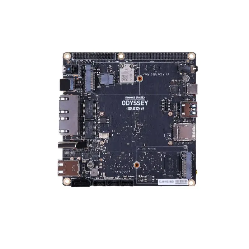 ODYSSEY - X86J4125864 v2 - with 64GB eMMC, Linux and RP2040 Core