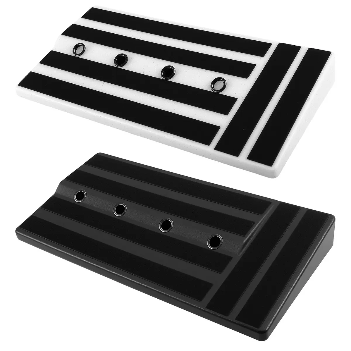 giftnew Big Size Guitar Effects Pedal Board for Multiple Guitar Pedals Accessories Double-Row Storage Board