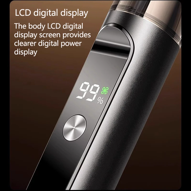 Tagliacapelli elettrico per naso Display digitale a LED intelligente con tagliacapelli a doppio taglio per naso