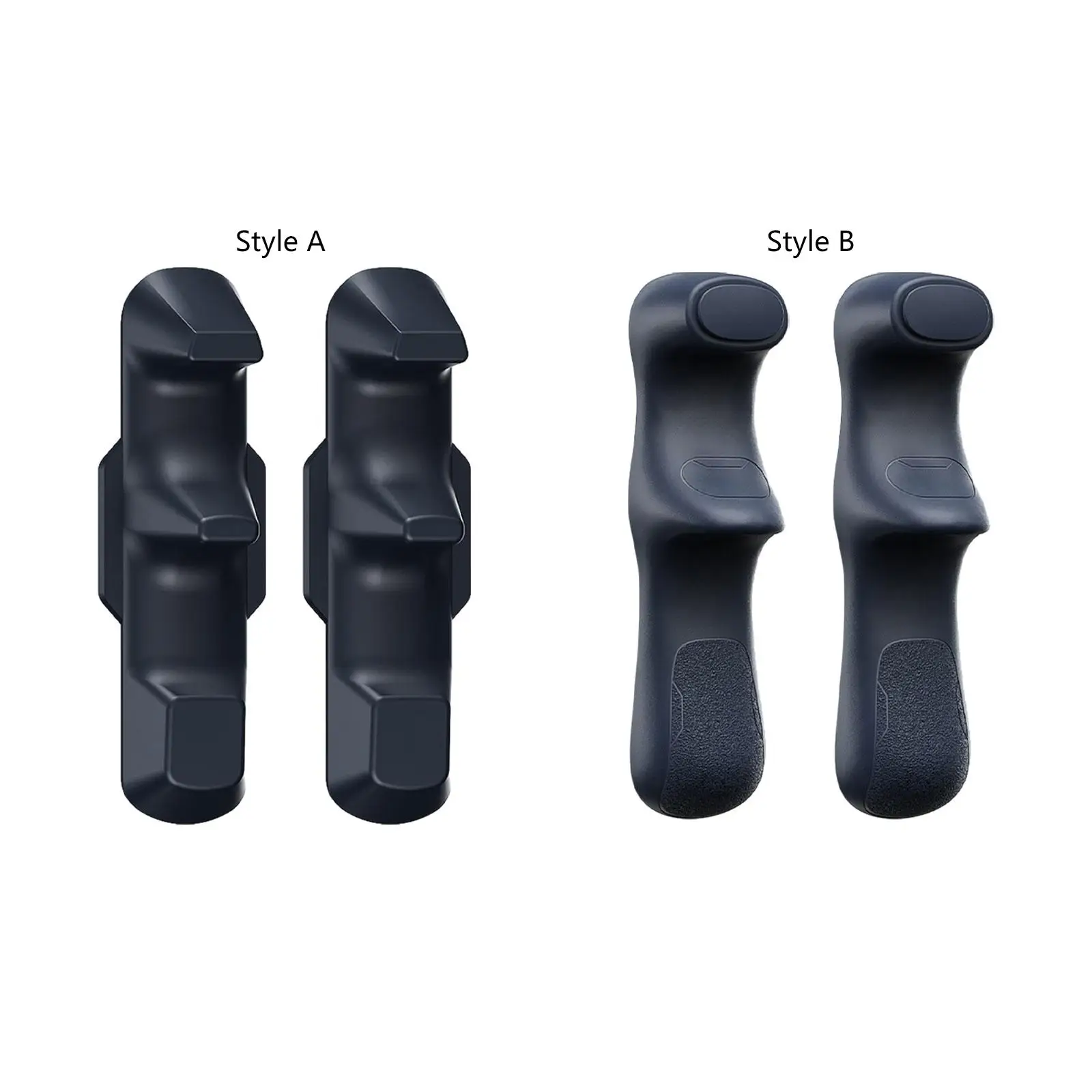 2 alças de jogo para tablet, leve, removível, lavável, silicone, gamepad