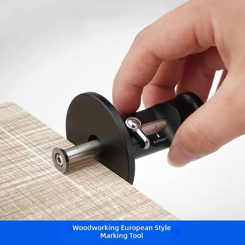 Carbide Blade Parallel Line Scribe Woodworking Tool for Mortise Production European Simplified Design Accurate Marking Gauge
