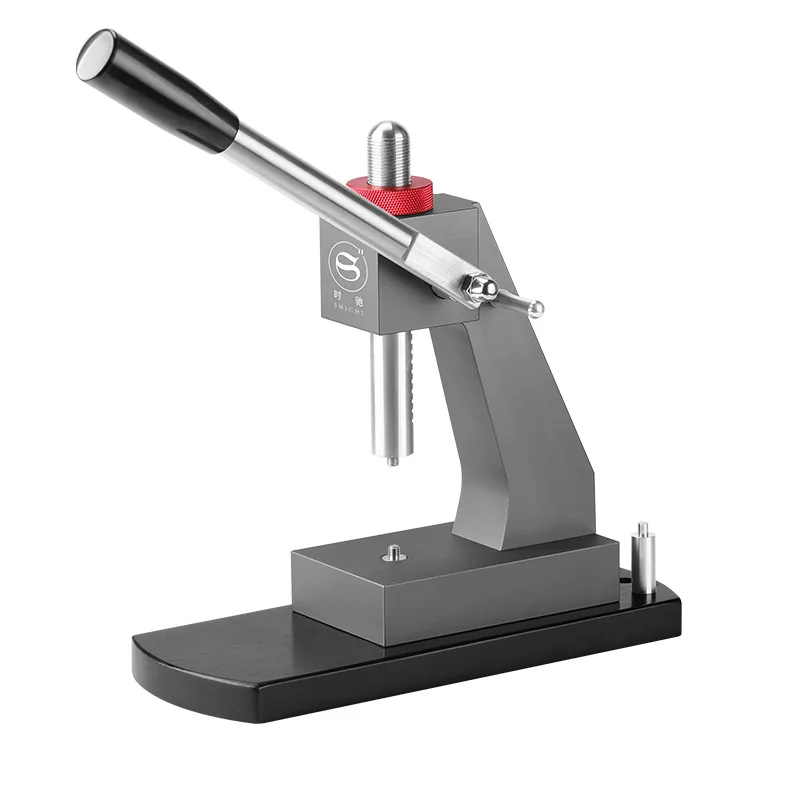 

Watch Repair Tool Capping Machine, Back Cover Press Machine Professional Pressure Gauge Bottom Cover Tool Watch Press Machine