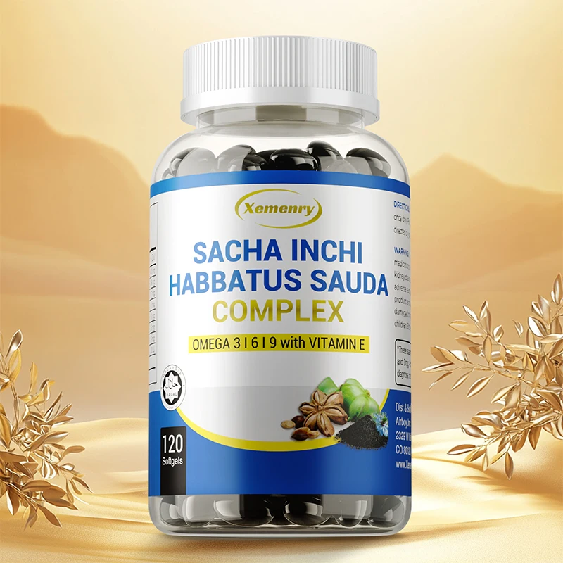 

Sacha Inchi Habbatus Sauda Complex - Helps Maintain Heart and Respiratory Health, Boosts Immunity, and Improves Memory