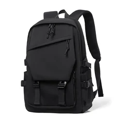 Masculino e feminino mochila de viagem tendência sen departamento simples mochila estudante saco de computador grande capacidade