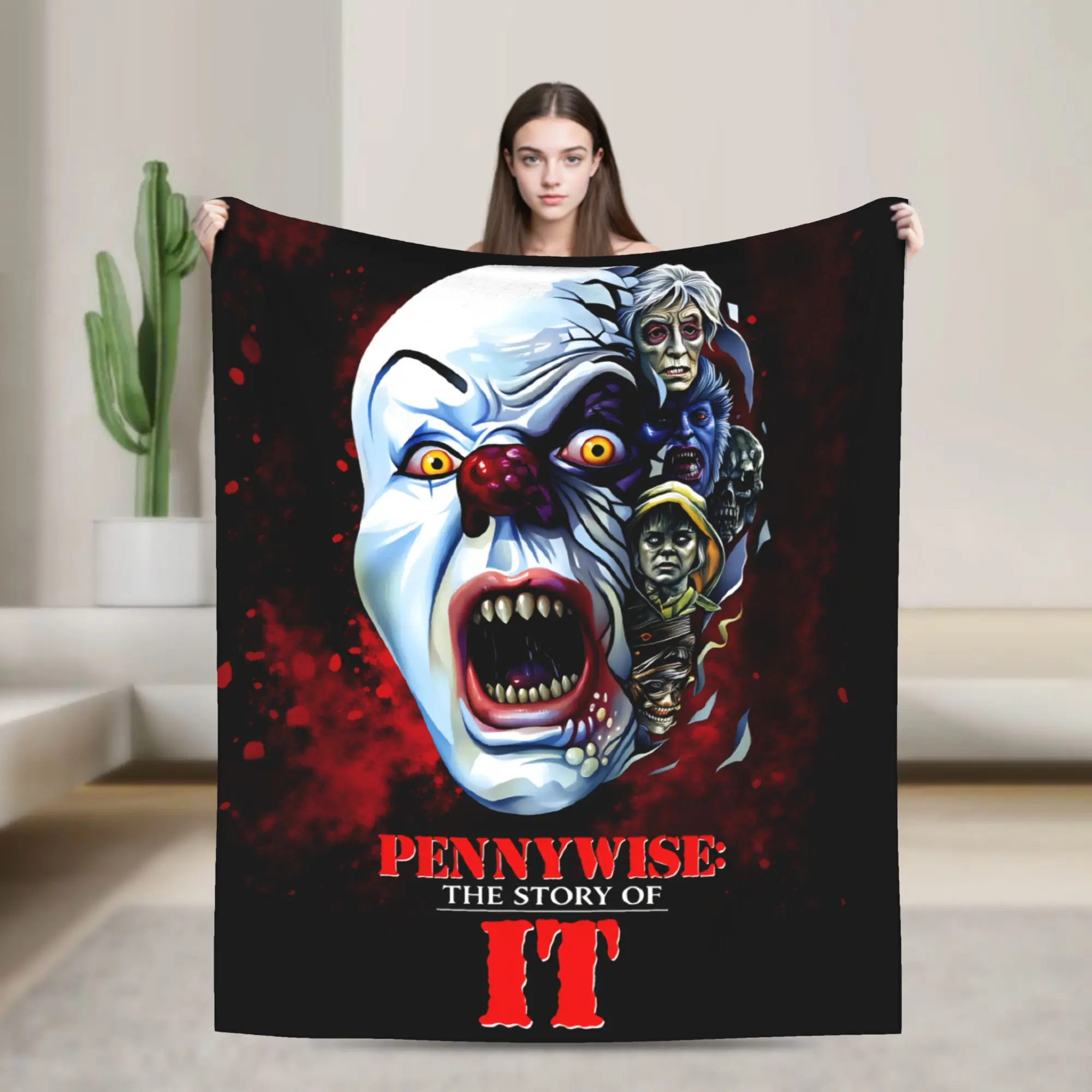 تكنولوجيا المعلومات مرحبا بكم في ديري 2025 الفانيلا البطانيات سوبر لينة رمي بطانية لغرفة النوم الاتجاه الزخرفية المفرش أريكة غطاء سرير