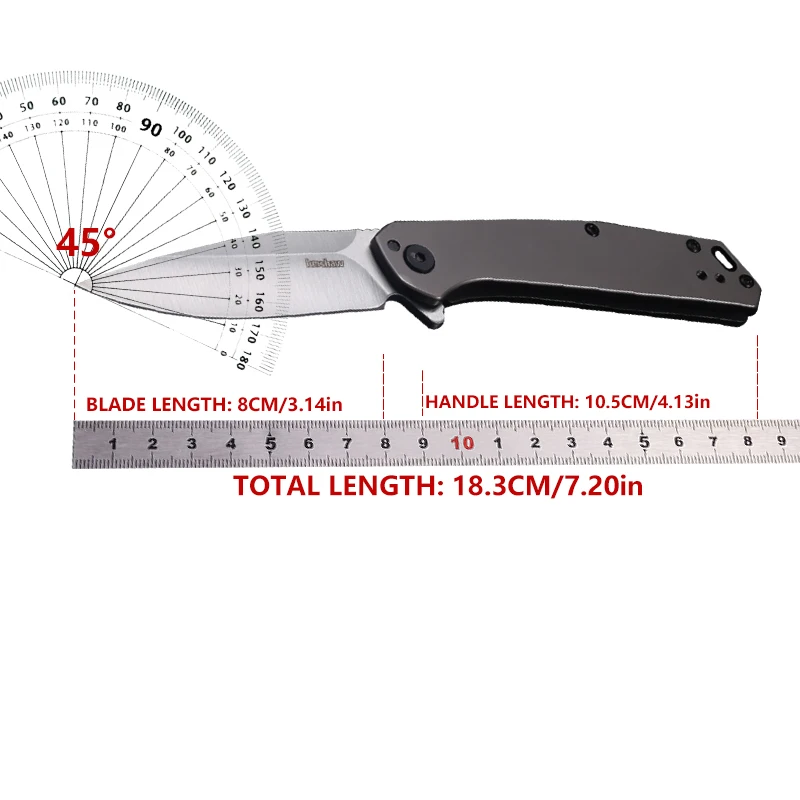 High hardness folding knife, EDC portable pocket knife, outdoor lifesaving knife, outdoor camping knife must choose