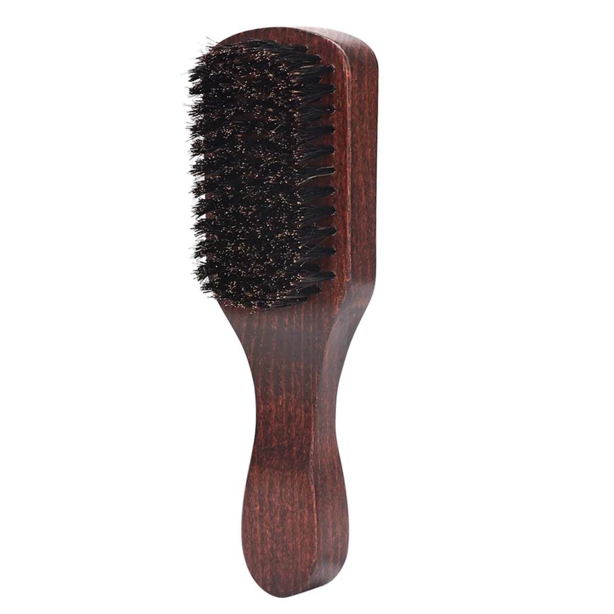 1pcs Hair Funnel Wooden Shaving Brush the Face Baby Beard Brush,Brown