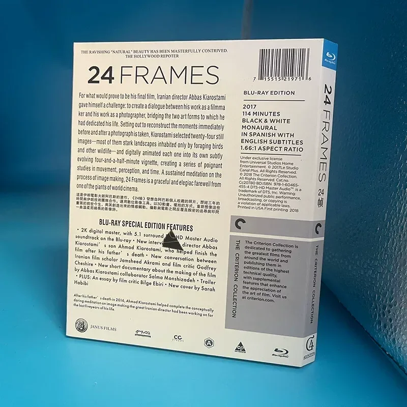 High Definition Drama 24 Frames 24FRAMES Single Disc Boxed BD Blu-ray Disc