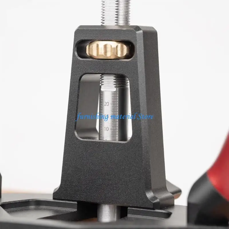 Y5GD Carpenter Premium Router Plane Handheld Planer Hand Tool Hand Push Planer Router Plane Trimming W Fine Adjustment Knob