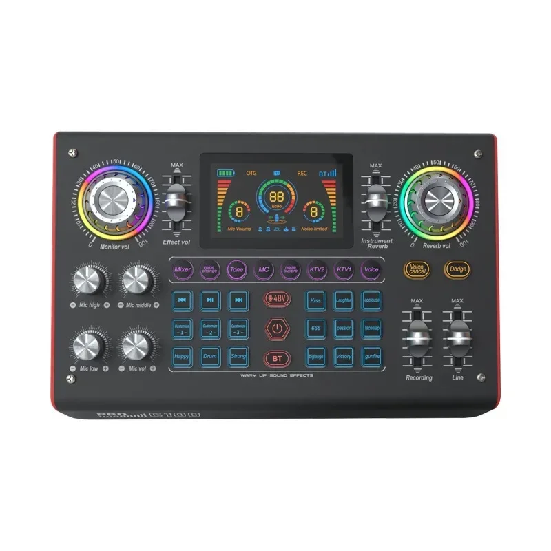 Mobile phone computer live singing tuning special effects special sound card equipment