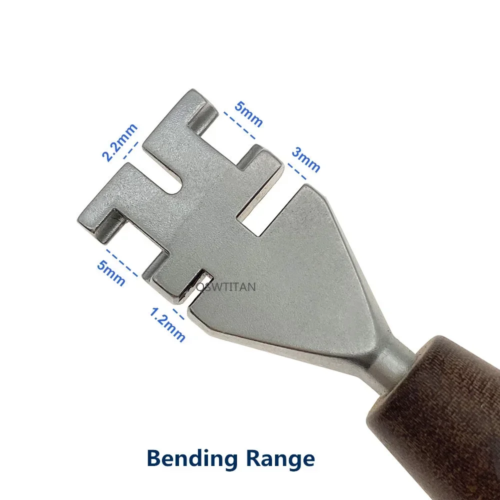 Veterinary Bone Reconstruction Plate Bending Instrument – Autoclavable Stainless Steel Orthopedic Plate Bender