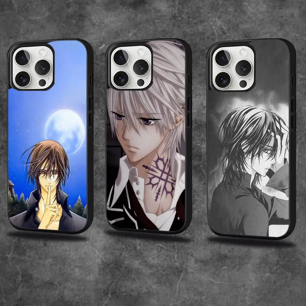 

Anime V-Vampire K-Knight For iPhone 17,16,15,14,13,12,11,Pro,Max,Plus,Mini,SE4,E Magnetic Magsafe Wireless Charging Phone Case