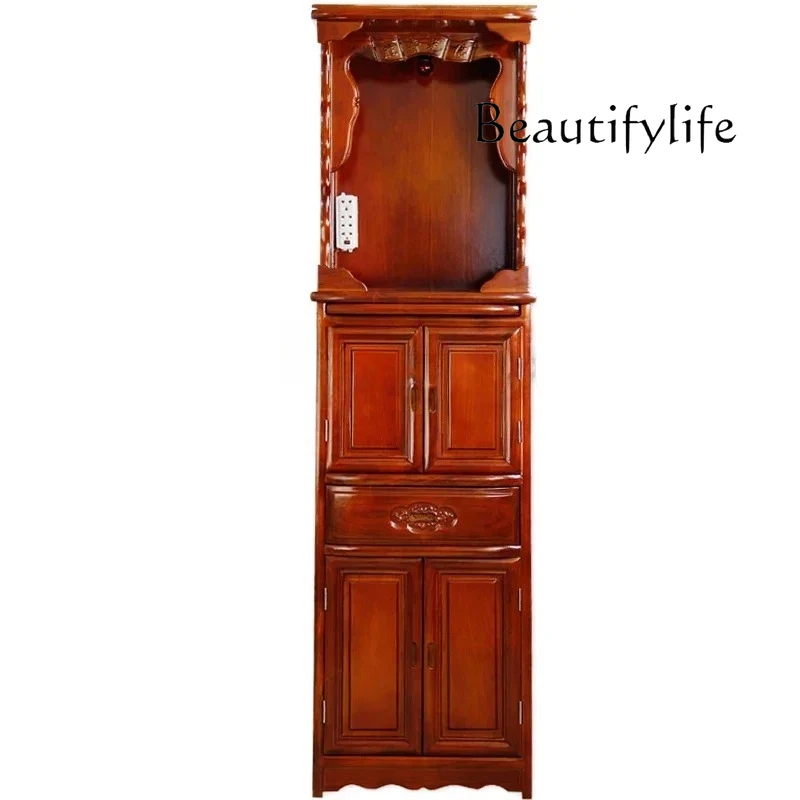 x1Solid Wood Altar Buddha Shrine Buddha Cabinet God of Wealth for Buddha Cabinet Son Altar a Long Narrow Table furniture