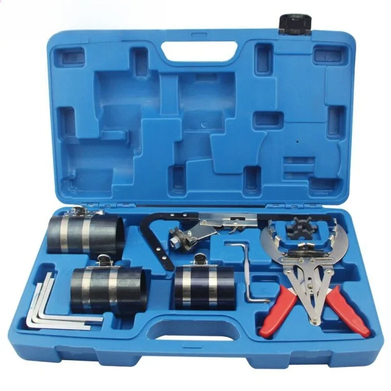 

Piston Ring Service Tool Set Auto Engine Motor Cleaning Piston Ring Expander Compressor Tool Set