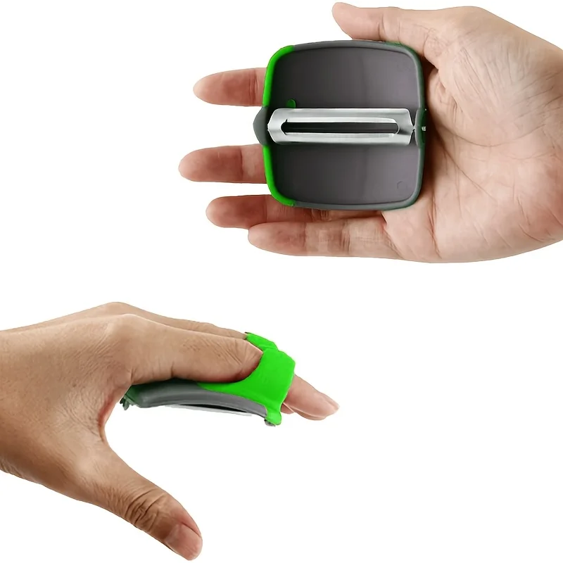 1Creative peeler, stainless steel finger melon slicer This finger-worn grater is convenient, flexible, and space-saving. It’s a