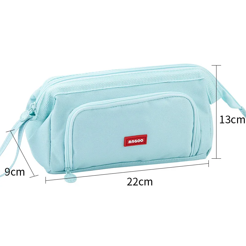 Large Capacity Multifunctional Pencil Bags Case Advanced Simple Children Student Pen Box Stationery Storage School Stationery