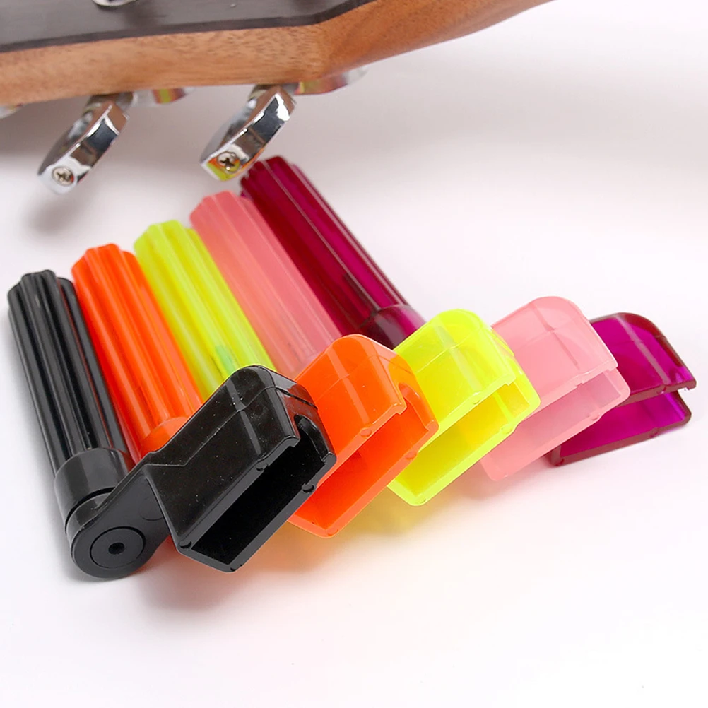 

String Winder Guitar Peg Tool Pin Puller Drill Bit Adapter for Bass Mandolin Banjo Dobro Ukulele Multi-Functional Random Color