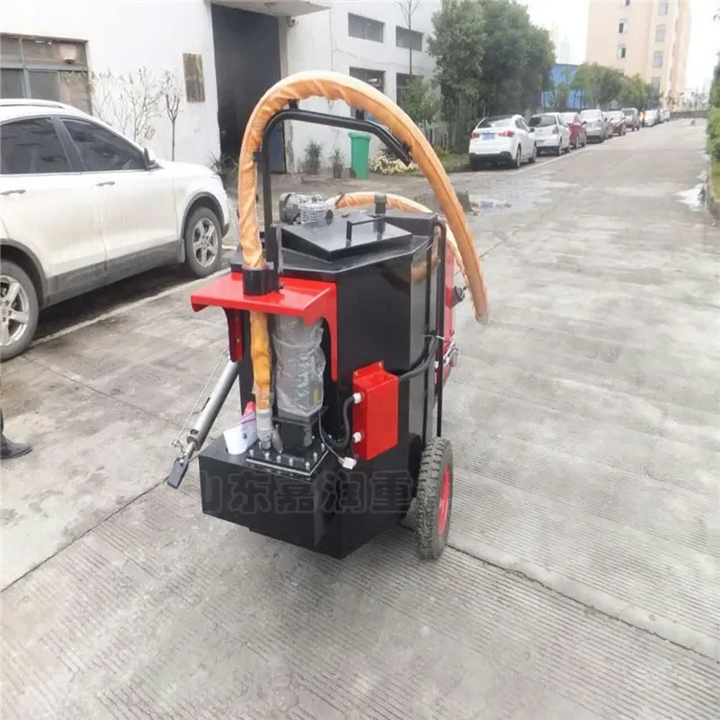 Highway asphalt seam machine, residential road crack repair equipment, traction cement ground seam machine