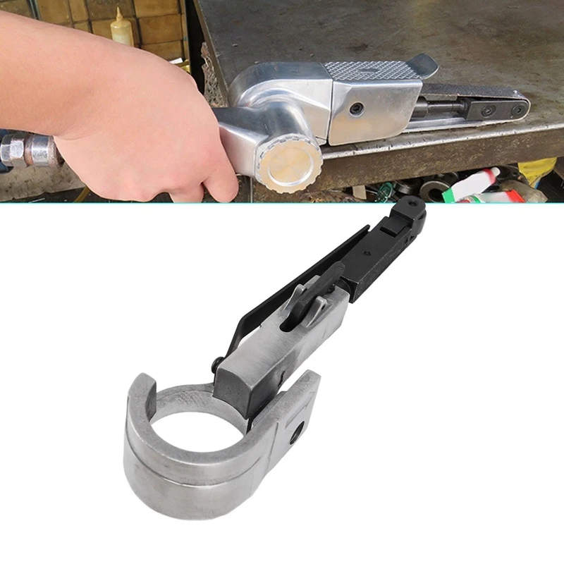 ABDJ-Steel Angle Grinder Modificationed 10Mm Belt Sander Bracket Sand Belt Machine Adapter For Woodworking